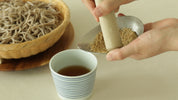 KAJIdonya Stainless Steel Pouring Grinder & Wooden Pestle Set