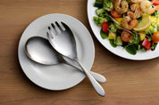 KAJIdonya Stainless Steel Serving Spoon & Fork 22