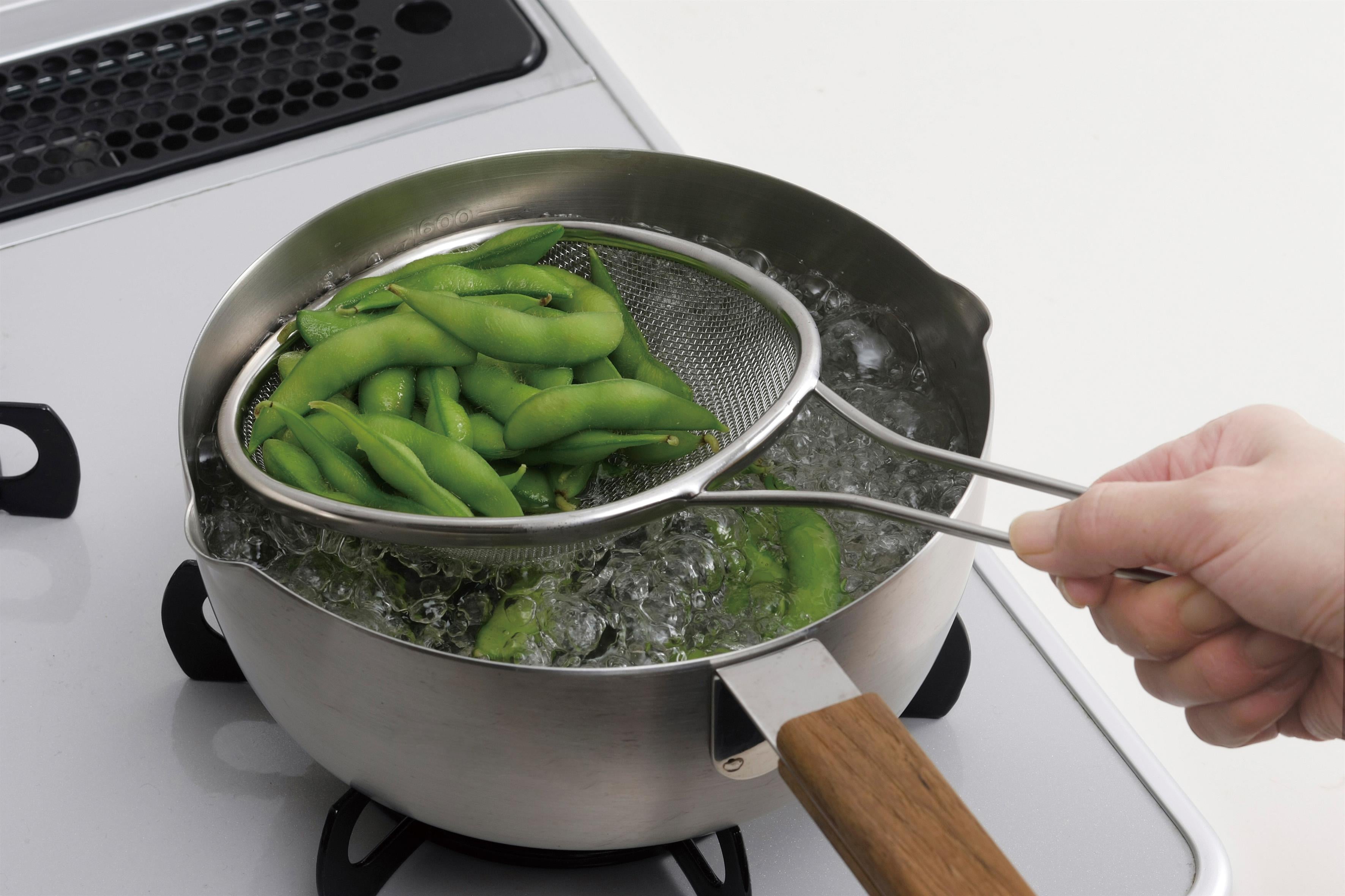 KAJIdonya Oval Mesh Strainer