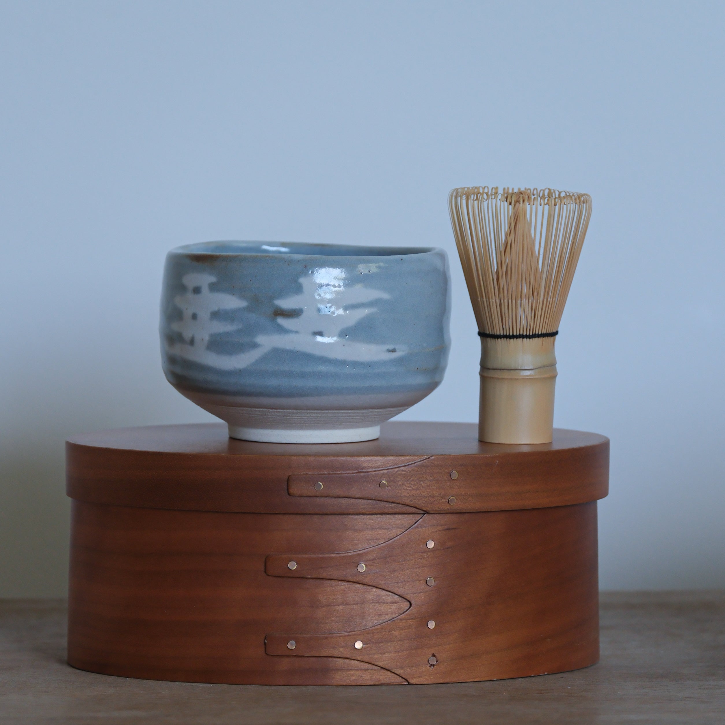 Seifu Nezumi Sansui Matcha Bowl