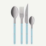 Sabre Paris Bistrot Pastel Blue vintage finish four-piece cutlery set