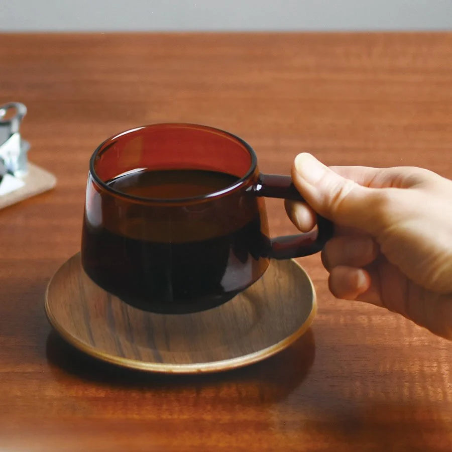 Kinto - SEPIA Cup & Saucer - 270ML