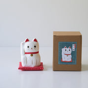 Stacking Fortune Cat Paper-mache Ornament