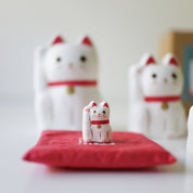 Stacking Fortune Cat Paper-mache Ornament