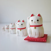 Stacking Fortune Cat Paper-mache Ornament