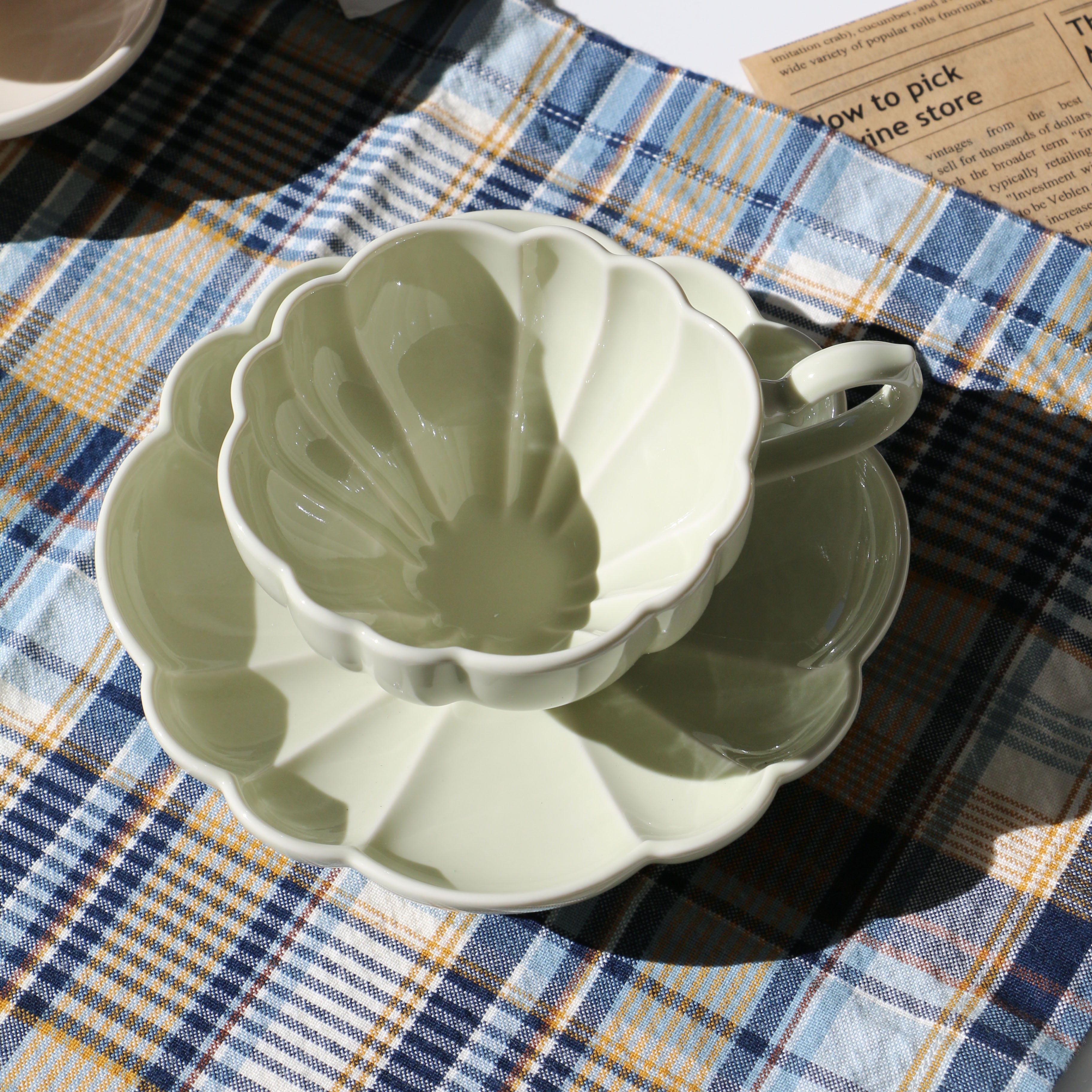 Studio m' Le Bouquet Cup & Saucer 