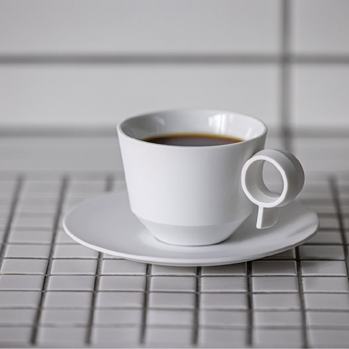 birthmark Earlobe Cup & Saucer Set