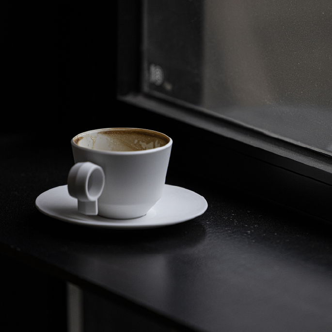 birthmark Earlobe Cup & Saucer Set