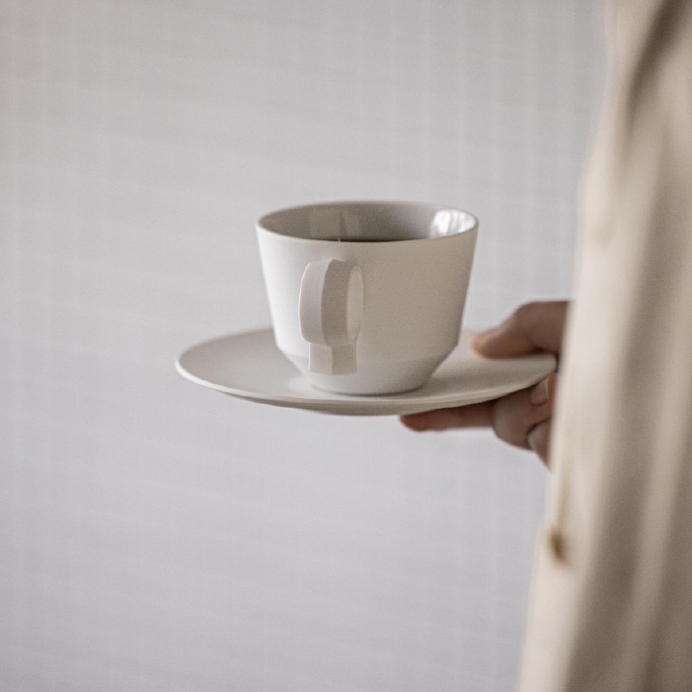 birthmark Earlobe Cup & Saucer Set