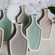 Oda Pottery Hanairo Framed Vase