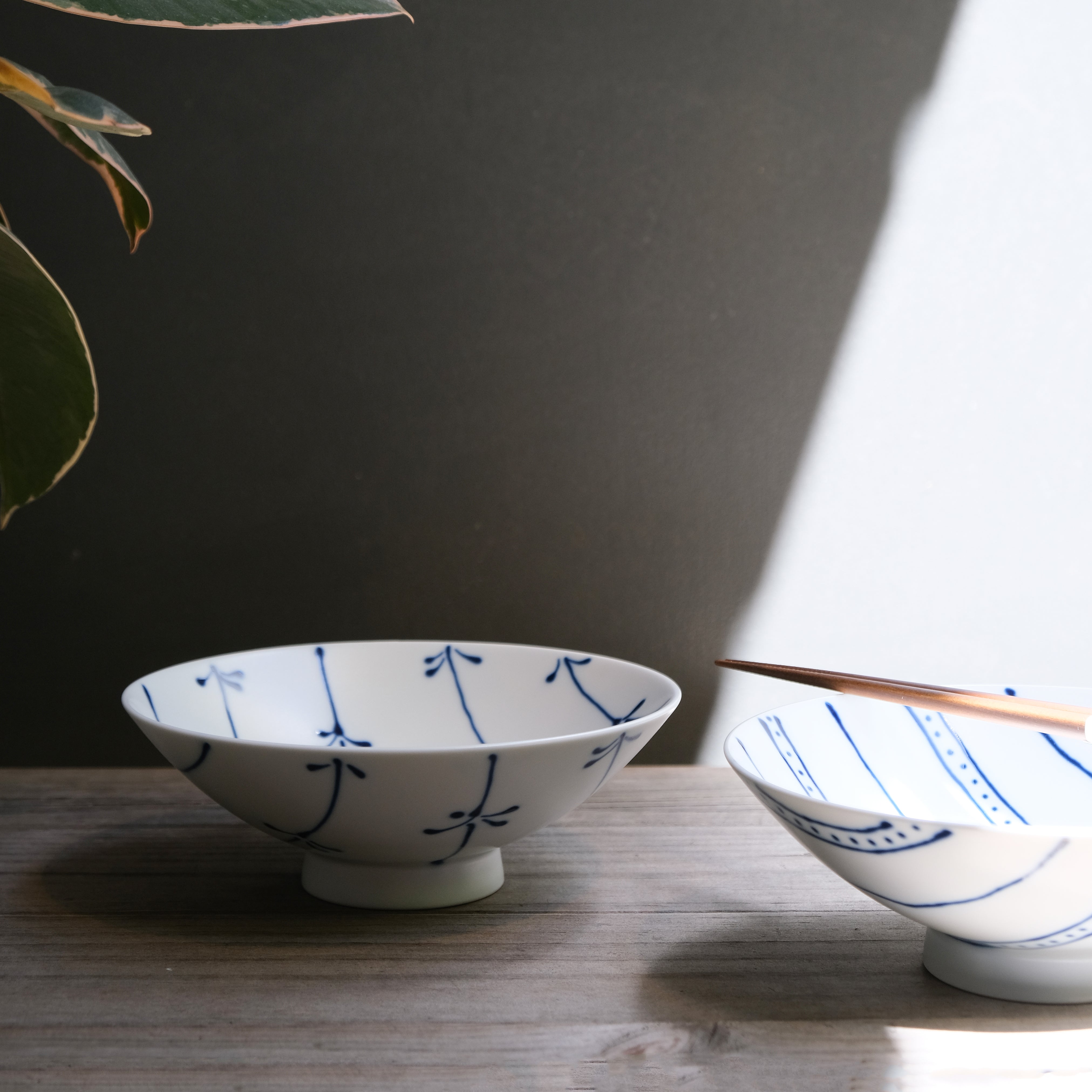 Hakusan Porcelain Rice Bowl/Hirachawan