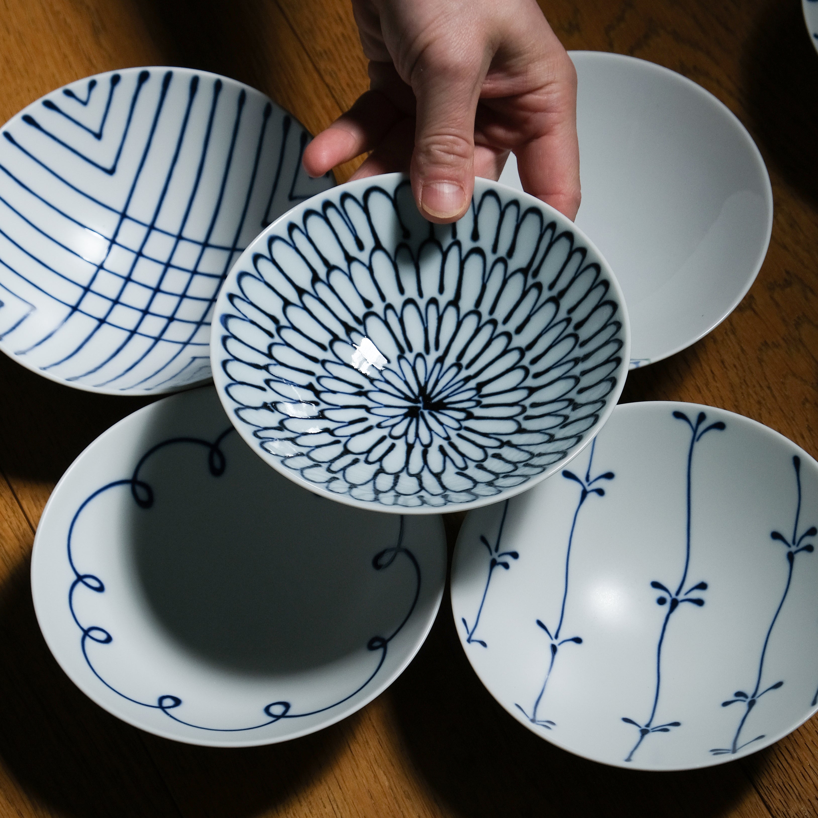 Hakusan Porcelain Rice Bowl/Hirachawan