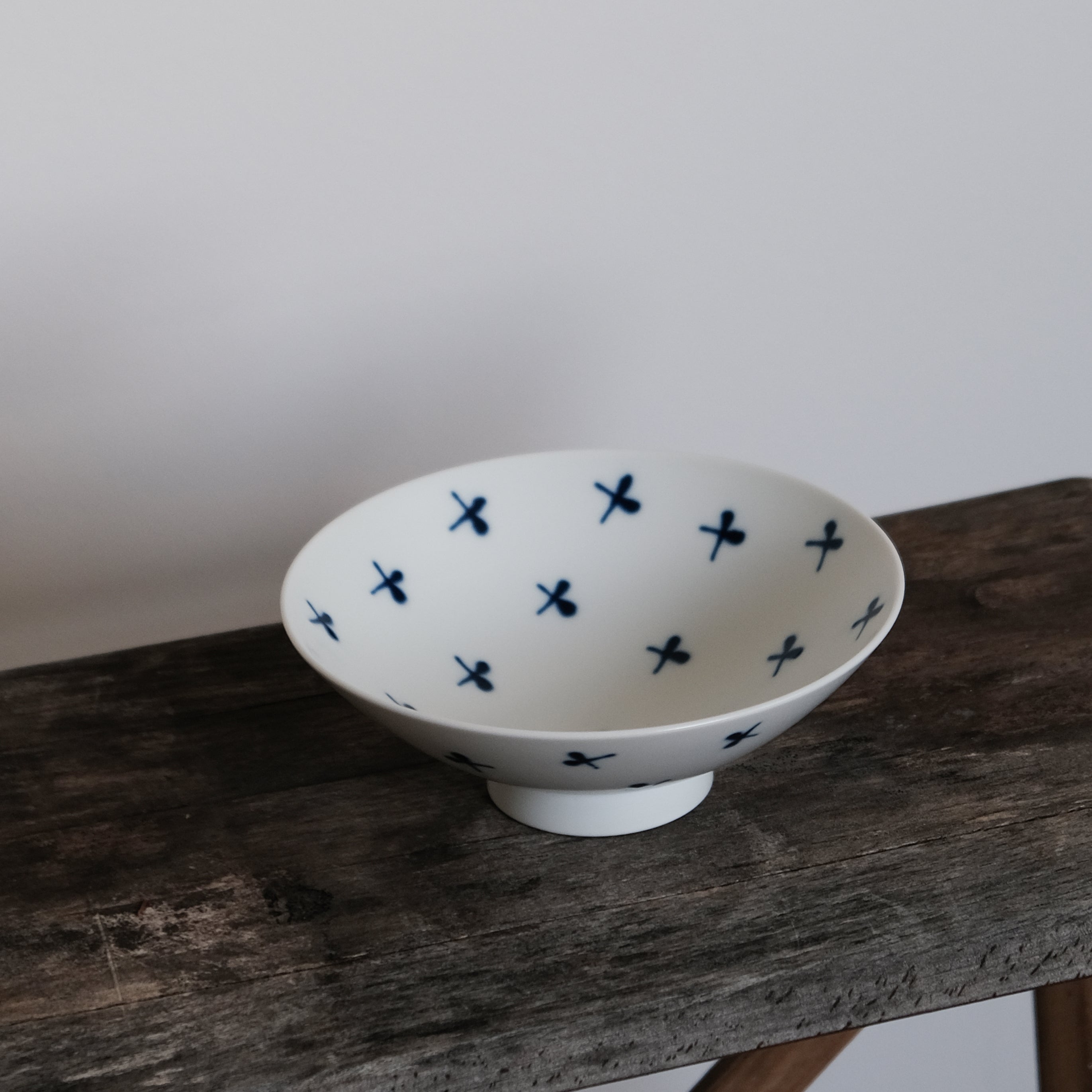 Hakusan Porcelain Rice Bowl/Hirachawan