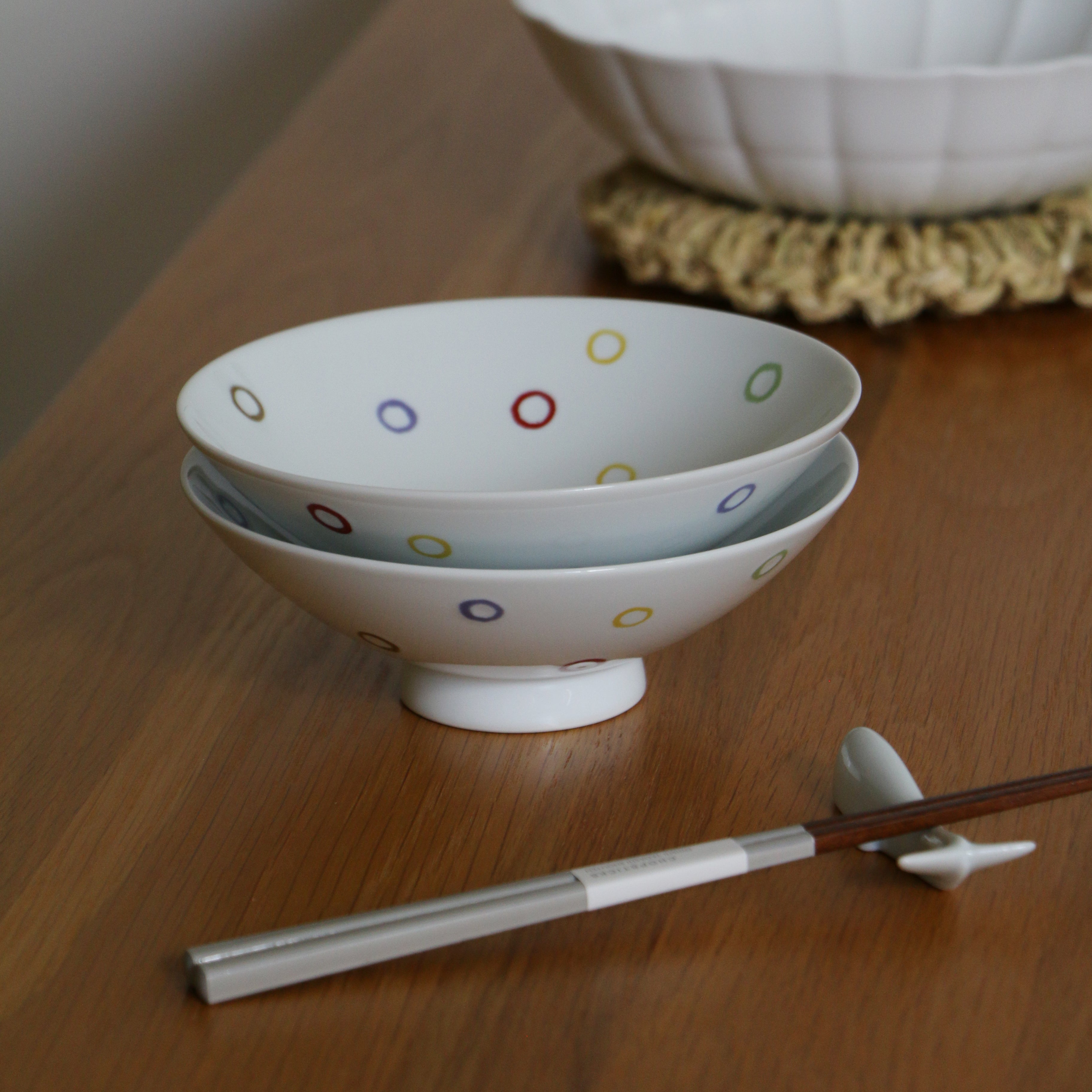 Hakusan Porcelain Rice Bowl/Hirachawan