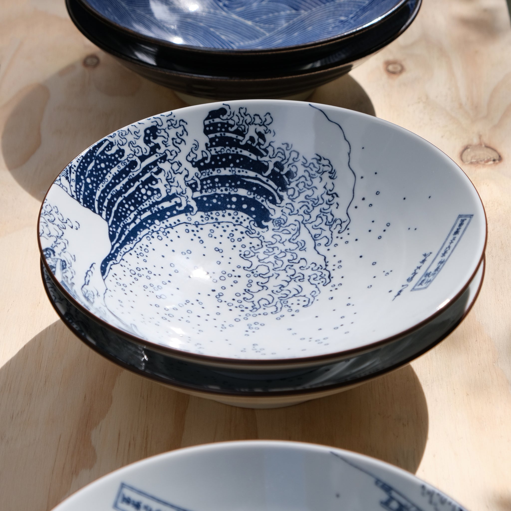 Hokusai Fuji Japanese Ramen Bowl