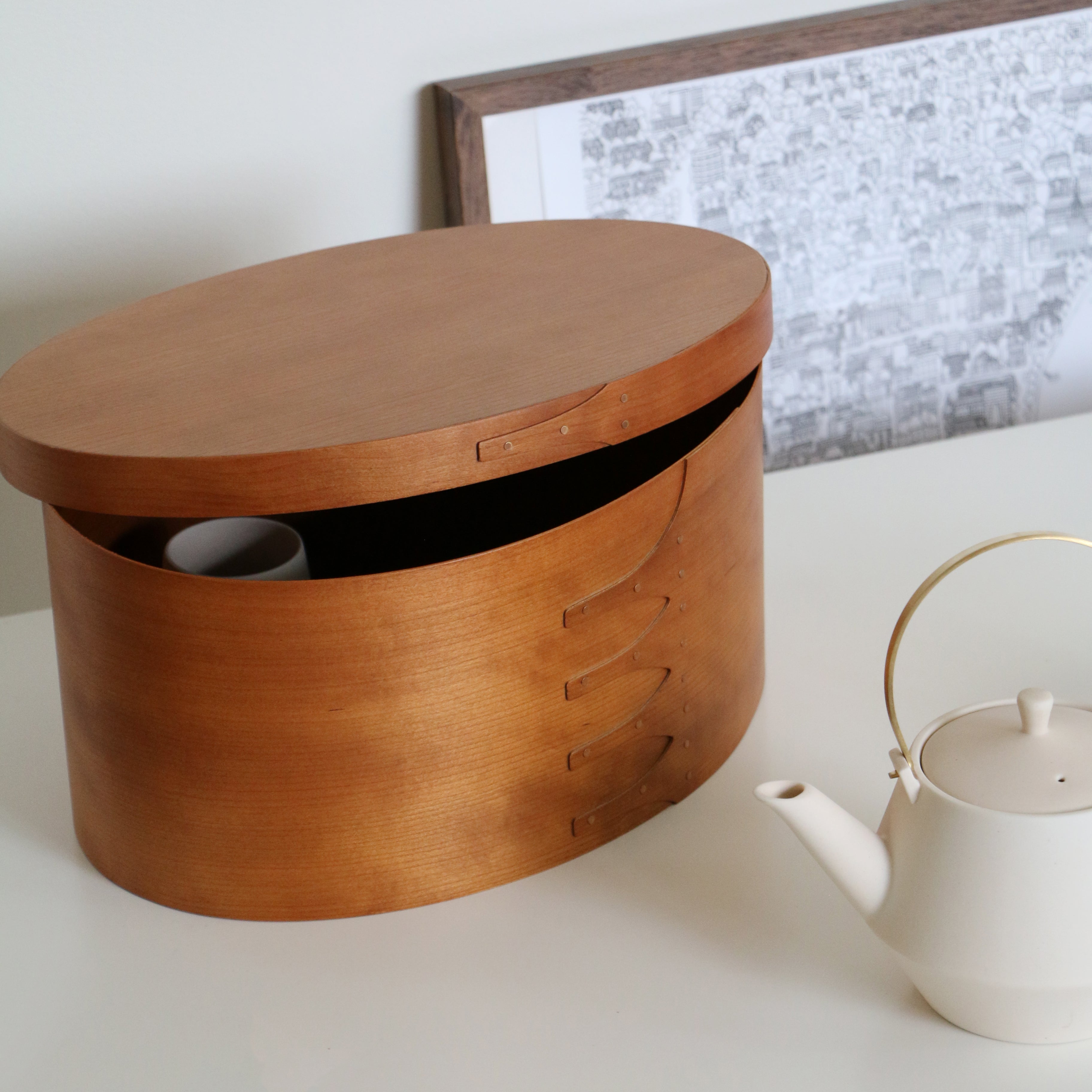 Shaker Oval Box Large