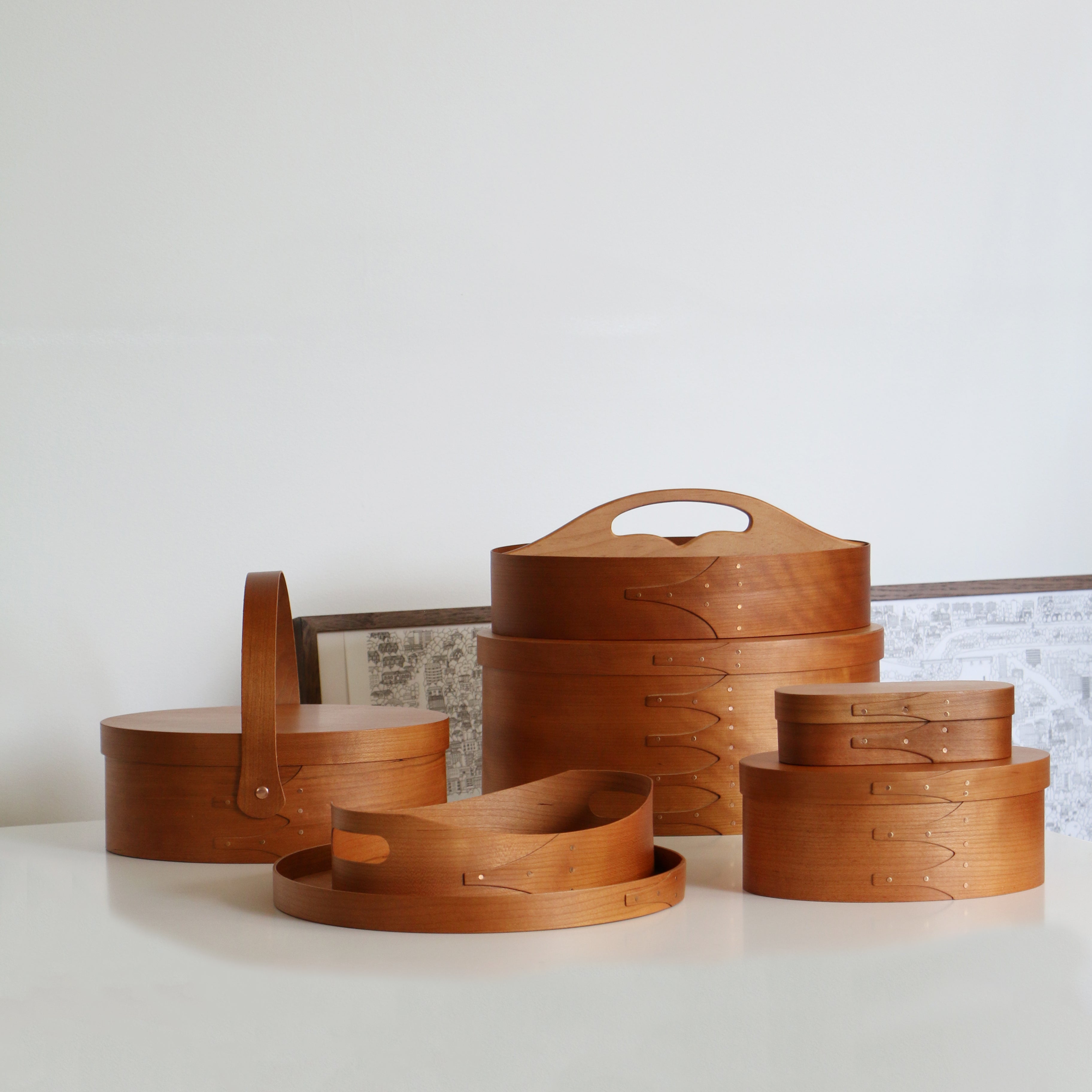 Shaker Oval Box Large