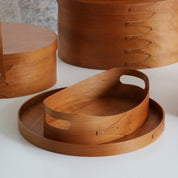 Shaker Oval Handle Tray