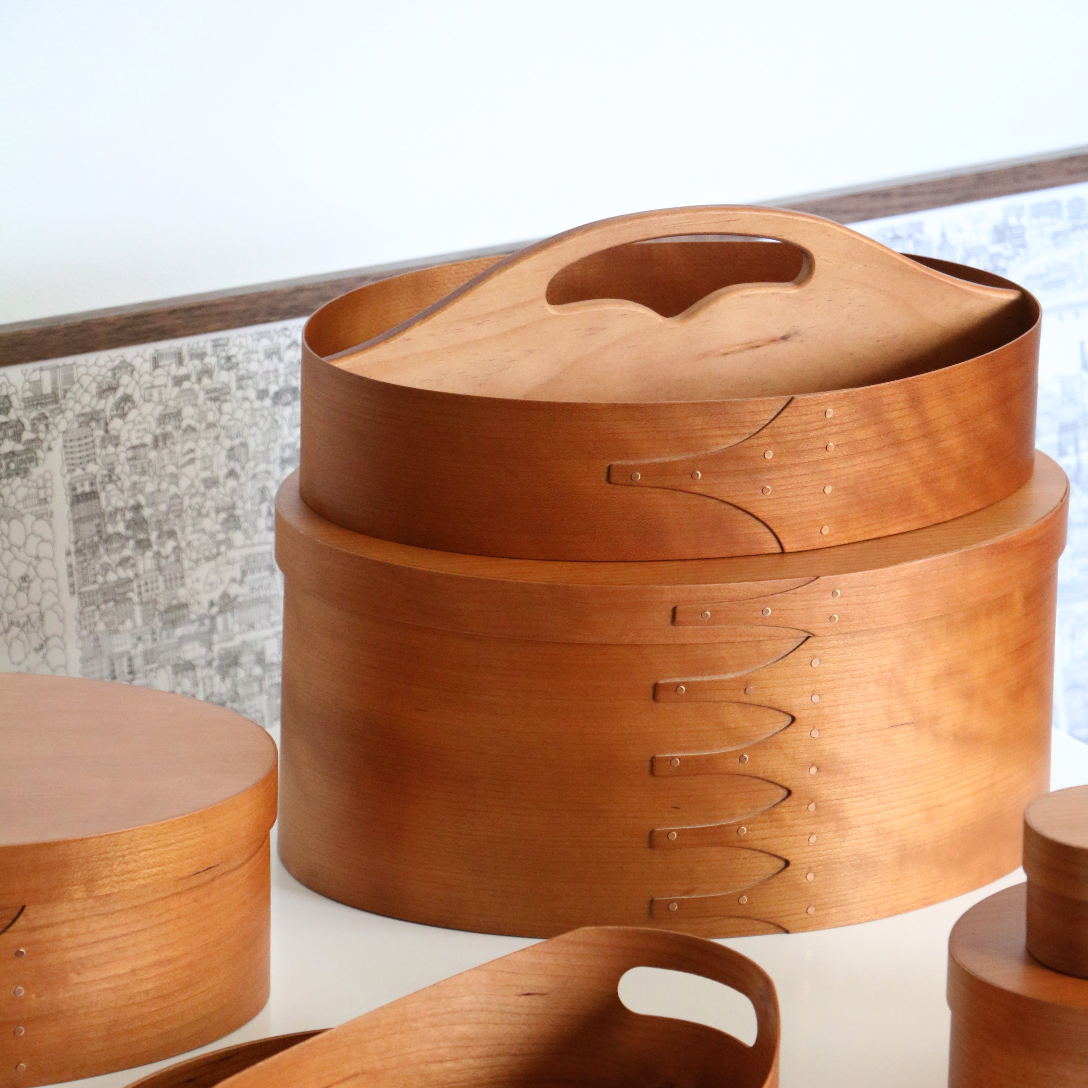 Shaker Oval Box Large