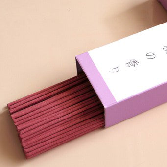 Japanese Incense Stick w 3 scents Paulownia Box Gift