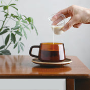 Kinto - SEPIA Cup & Saucer - 270ML