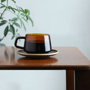 Kinto - SEPIA Cup & Saucer - 270ML