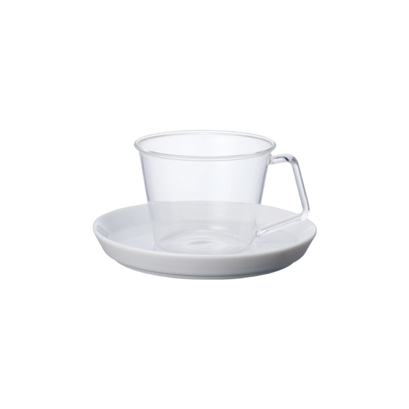 Kinto - CAST Coffee Cup & Porcelain Saucer - 220ML