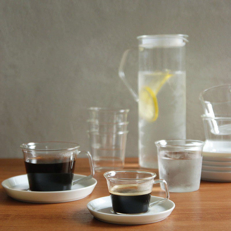Kinto - CAST Coffee Cup & Porcelain Saucer - 220ML
