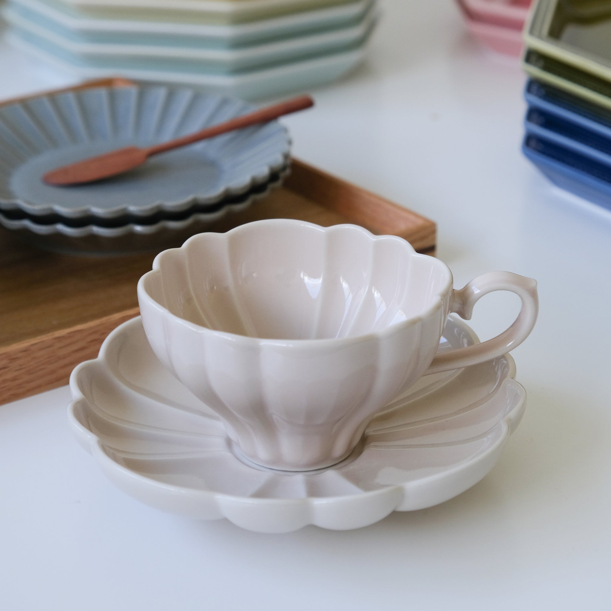 Le Bouquet Cup and Saucer 