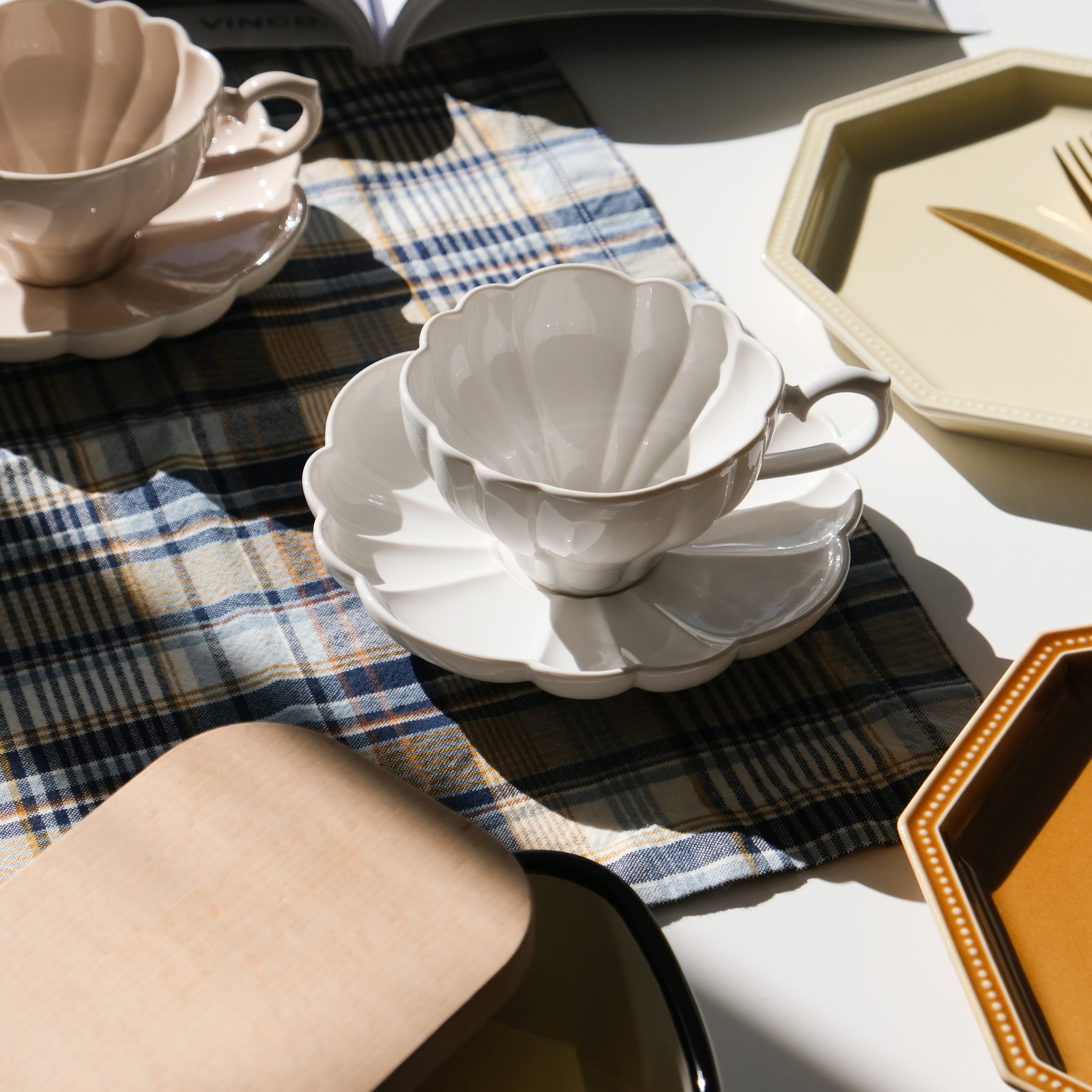 Studio m' Le Bouquet Cup & Saucer 