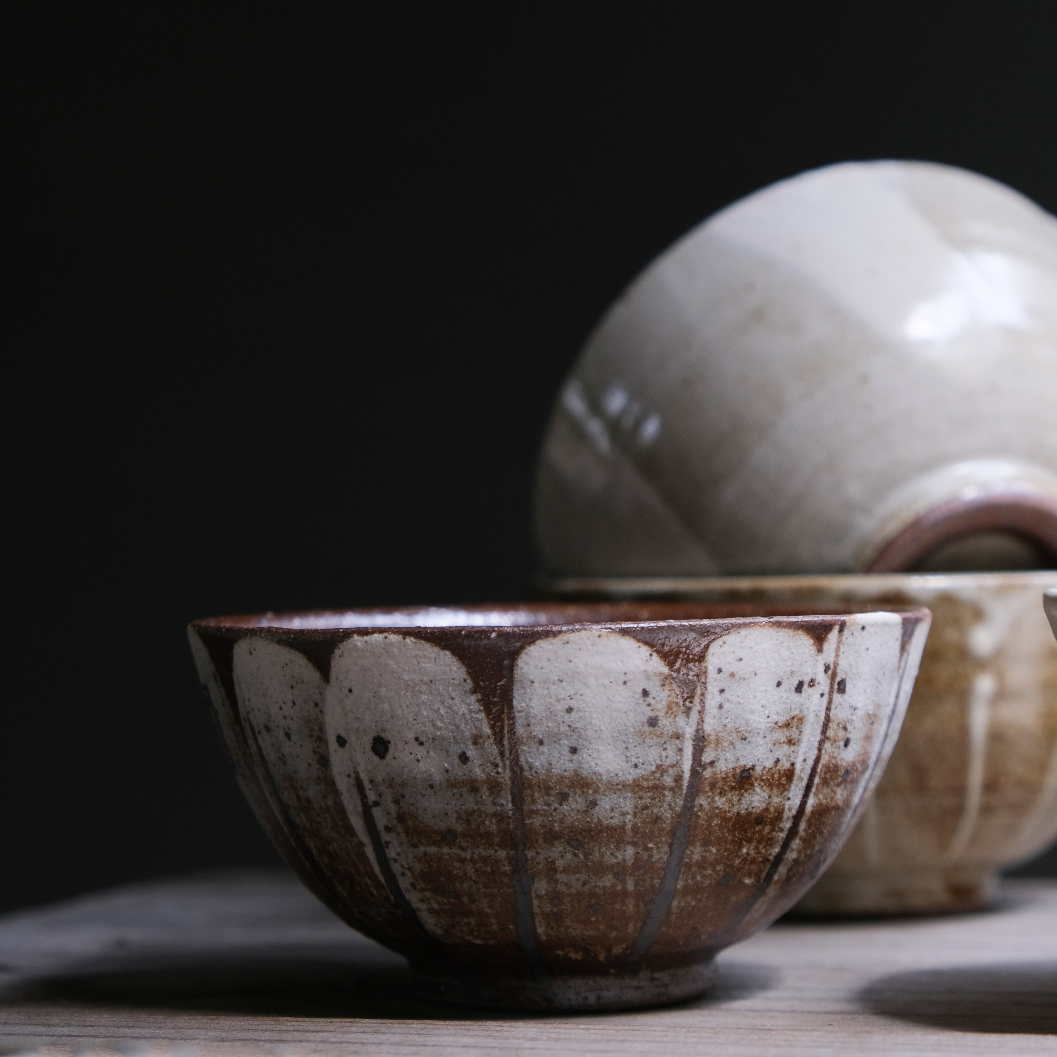 White Flower Japanese Rice Bowl (7050/7052)