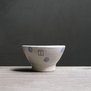 Blue Dots Japanese Rice Bowl (526-05)