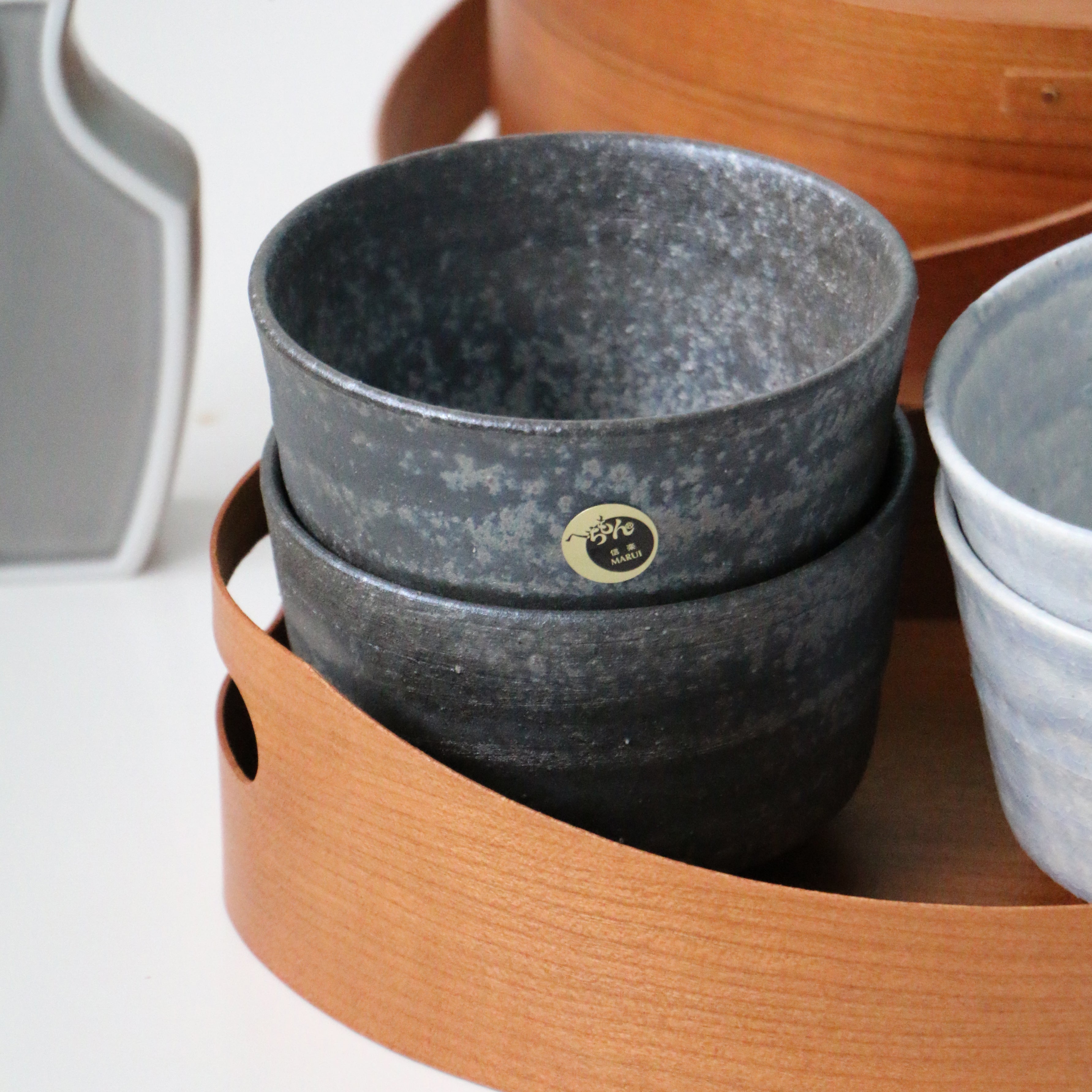 HECHIMON Shigaraki Smoked Rice Bowl/Tea Bowl(3101)