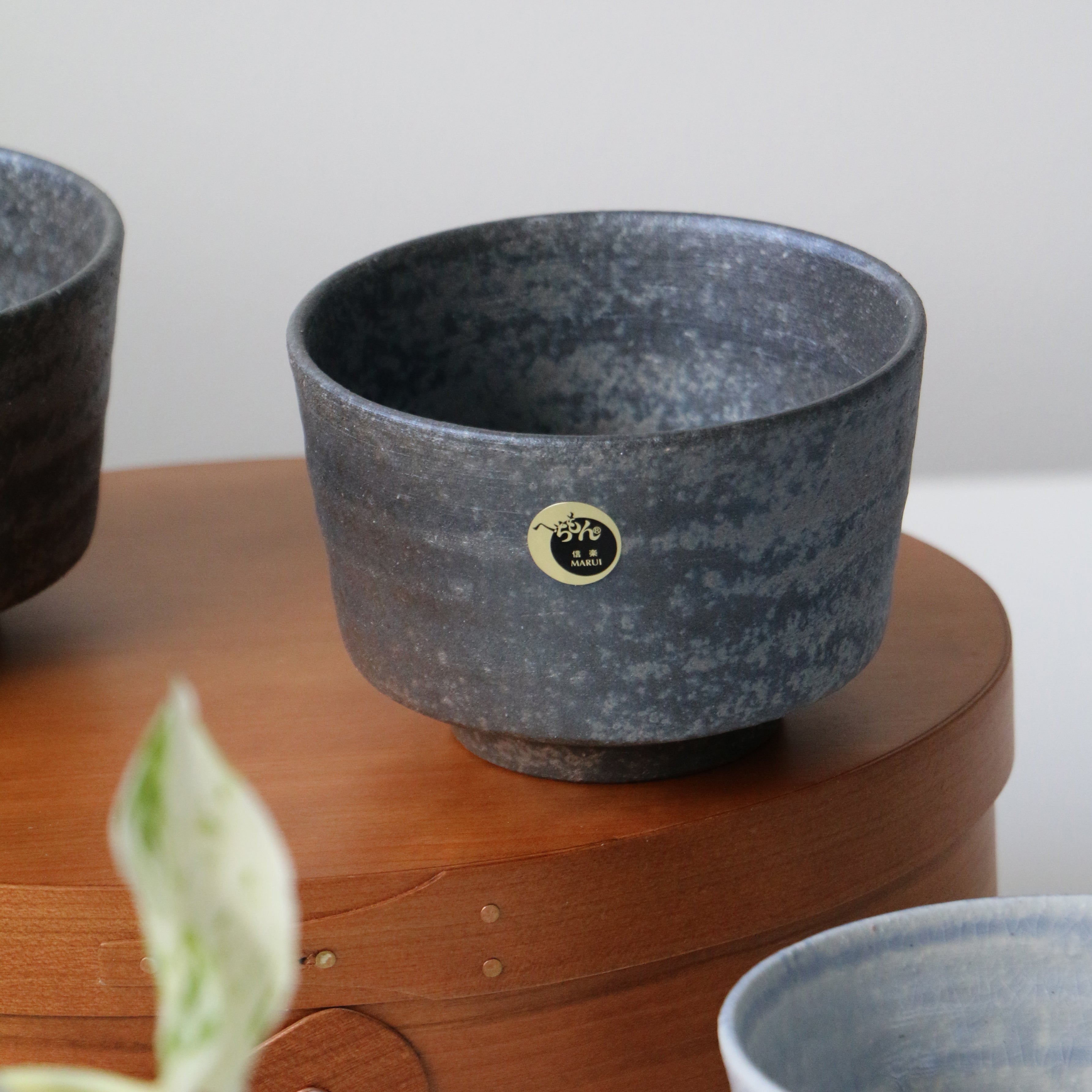HECHIMON Shigaraki Smoked Rice Bowl/Tea Bowl(3101)