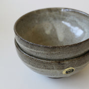 HECHIMON Shigaraki Ash Brush Rice Bowl