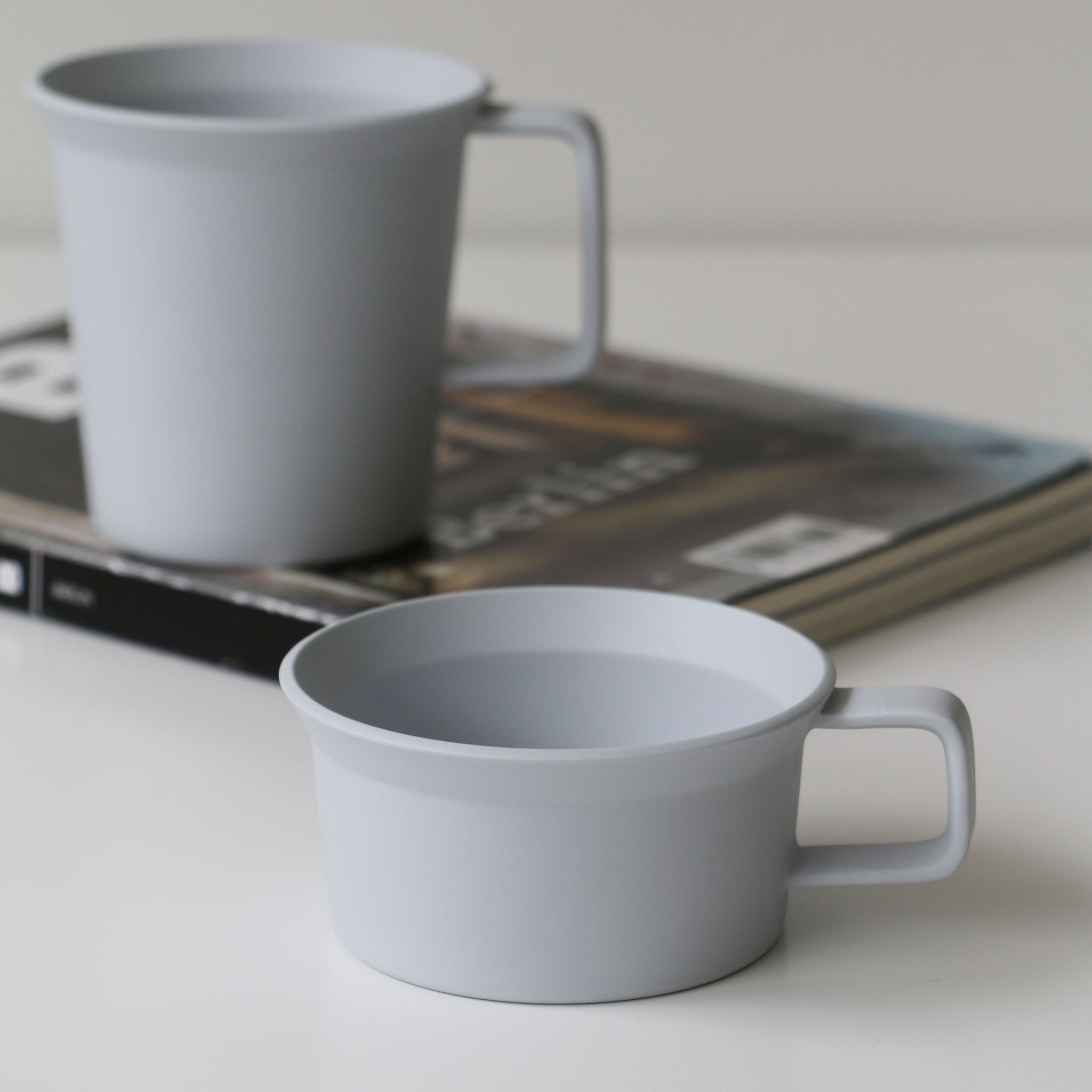 TY Tea Cup Handle Grey