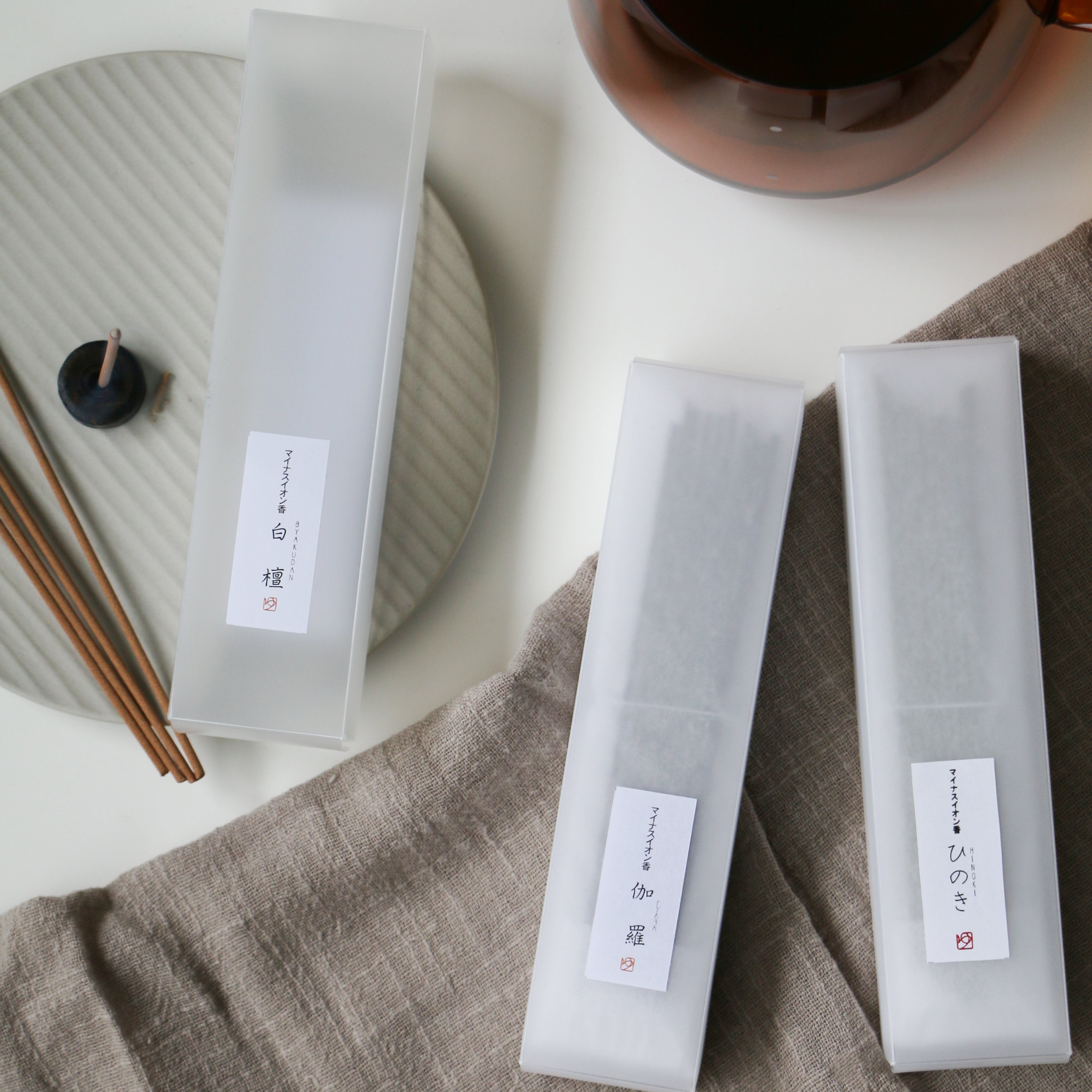 Refreshing Japanese Incense BYAKUDAN