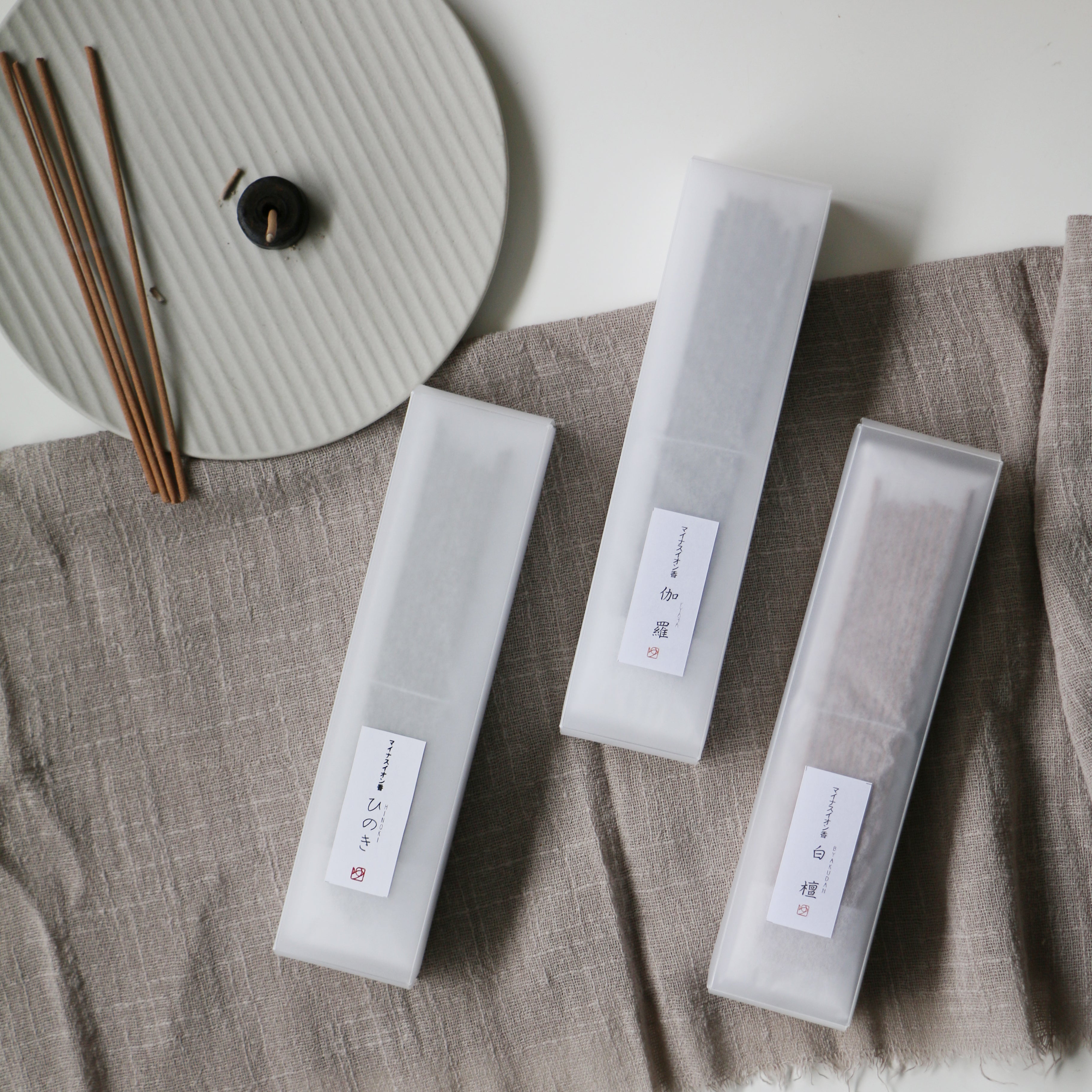 Refreshing Japanese Incense BYAKUDAN