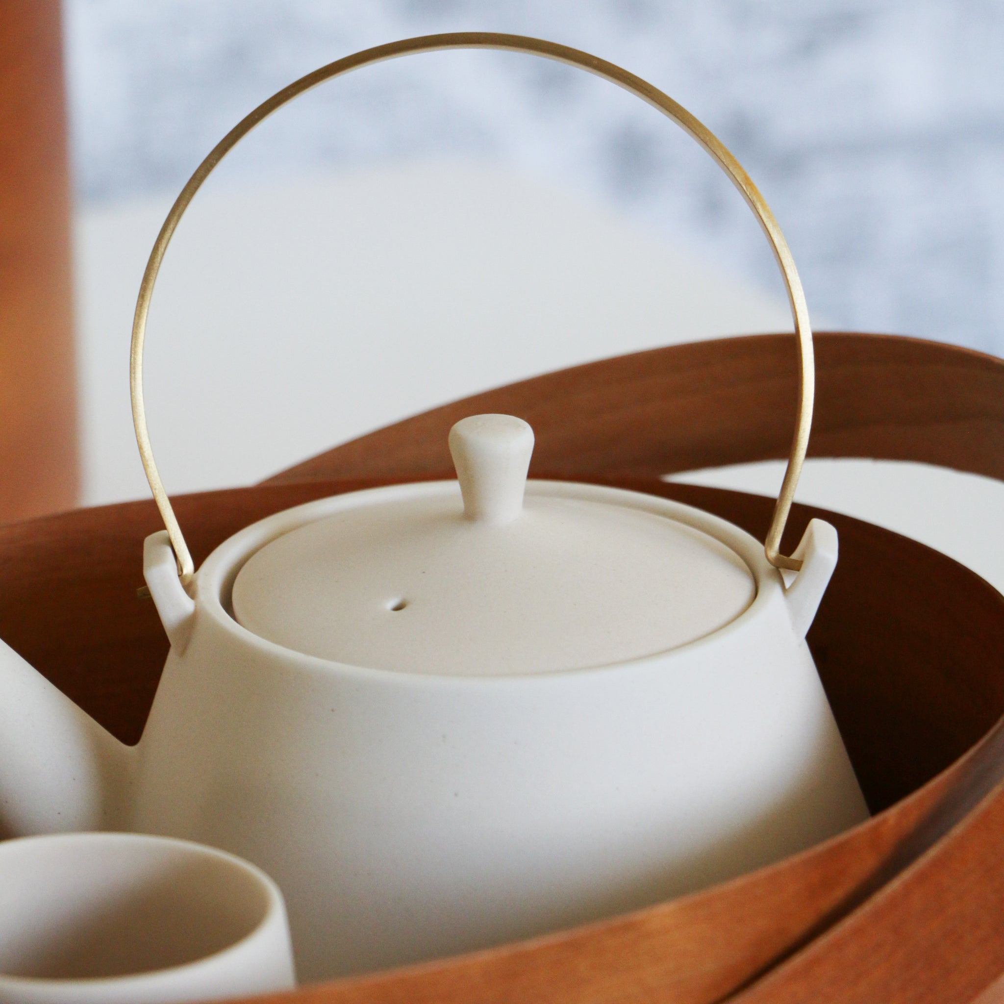 Yamatsu Earthen Teapot Set