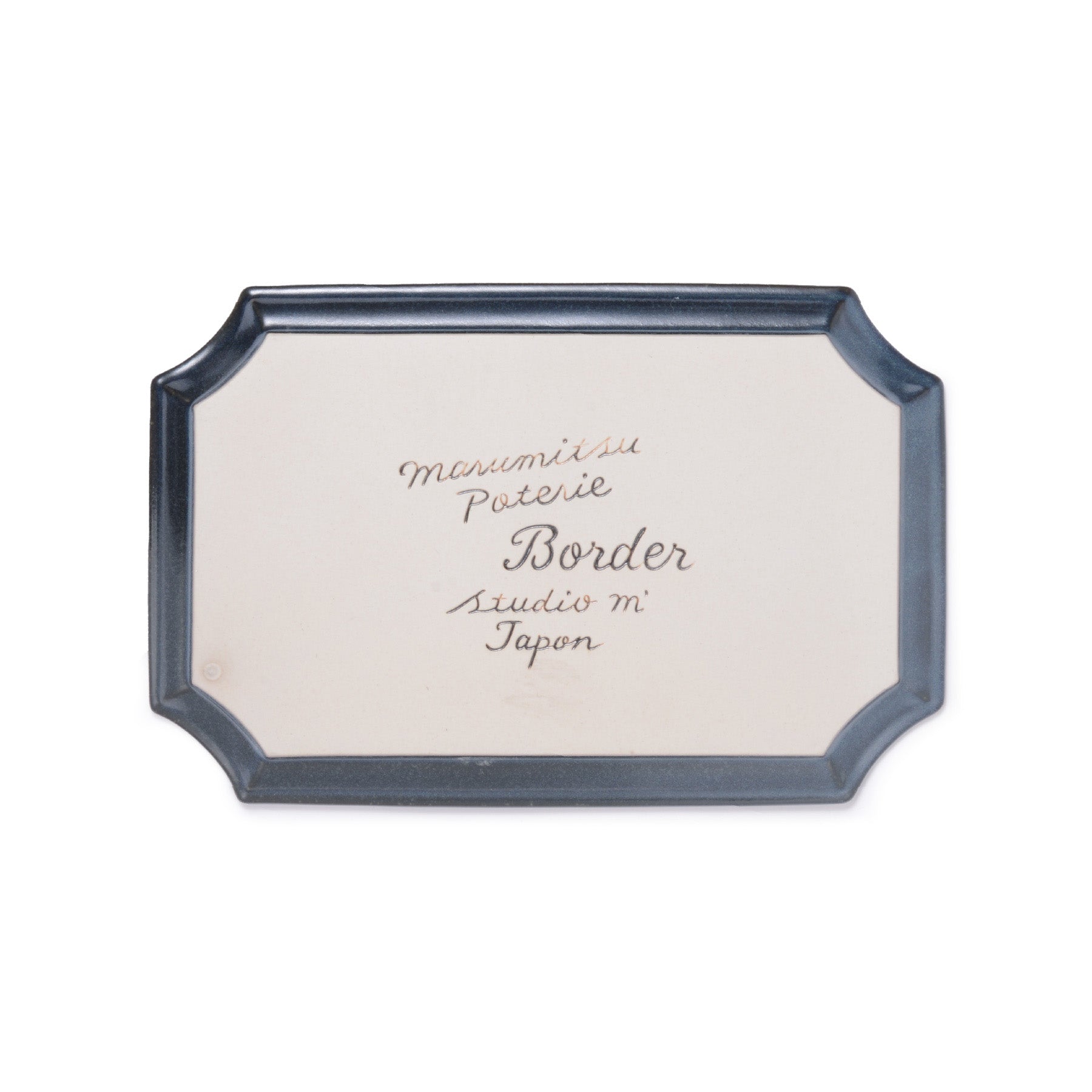 Studio m' Border Square Plate