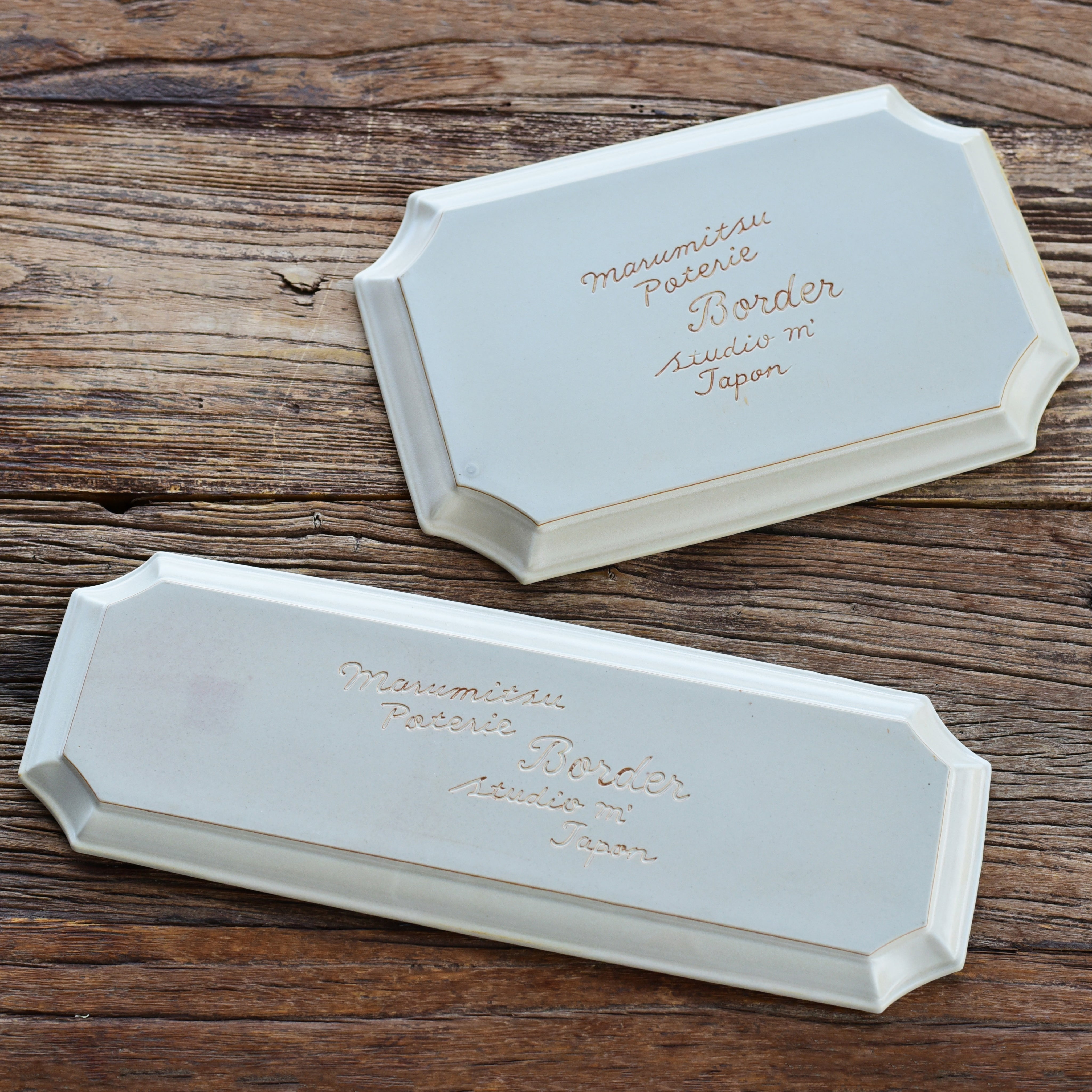 Studio m' Border Square Plate