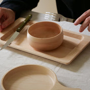 Taffeta Natural Maple Tray