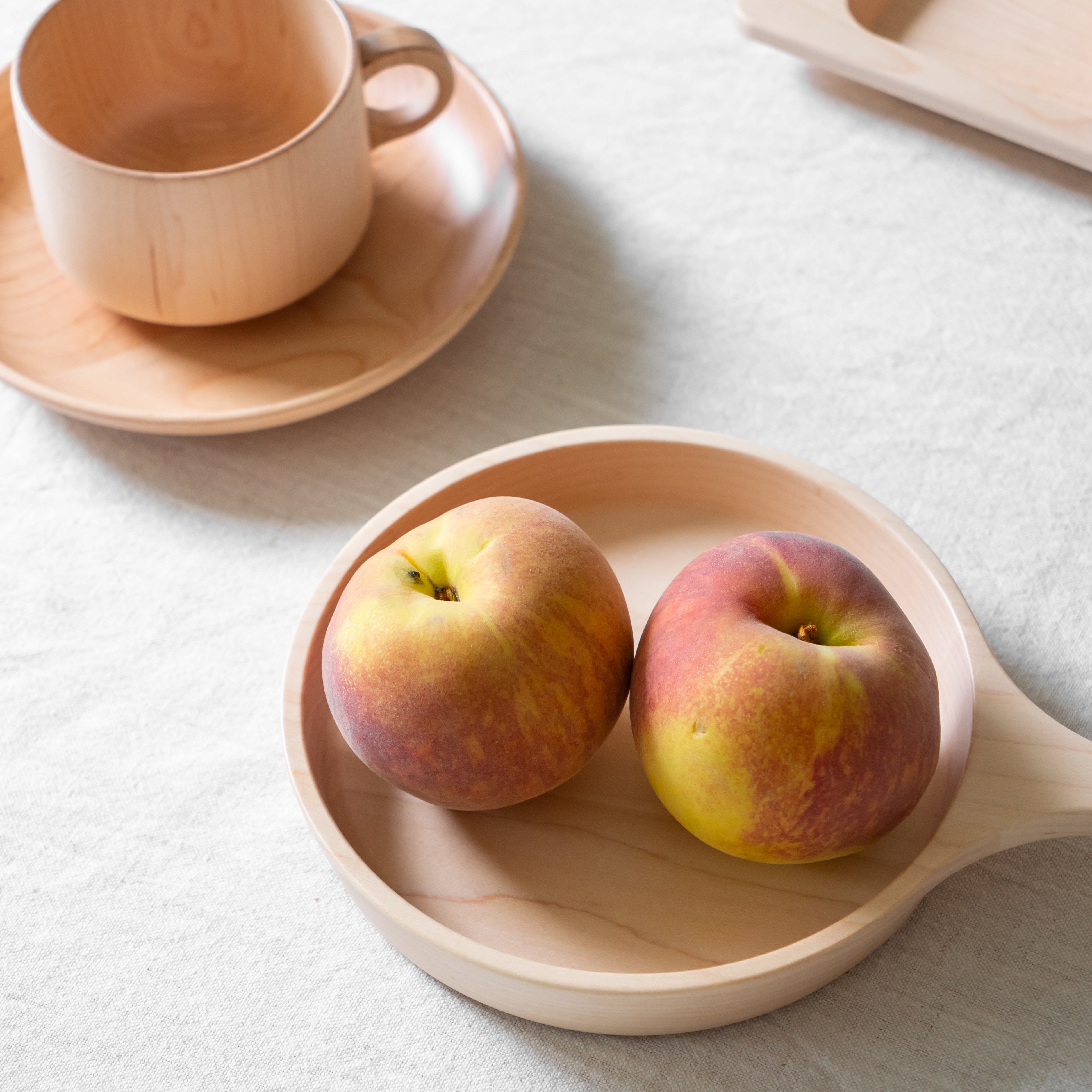 Taffeta Natural Maple Frying Pan Plate