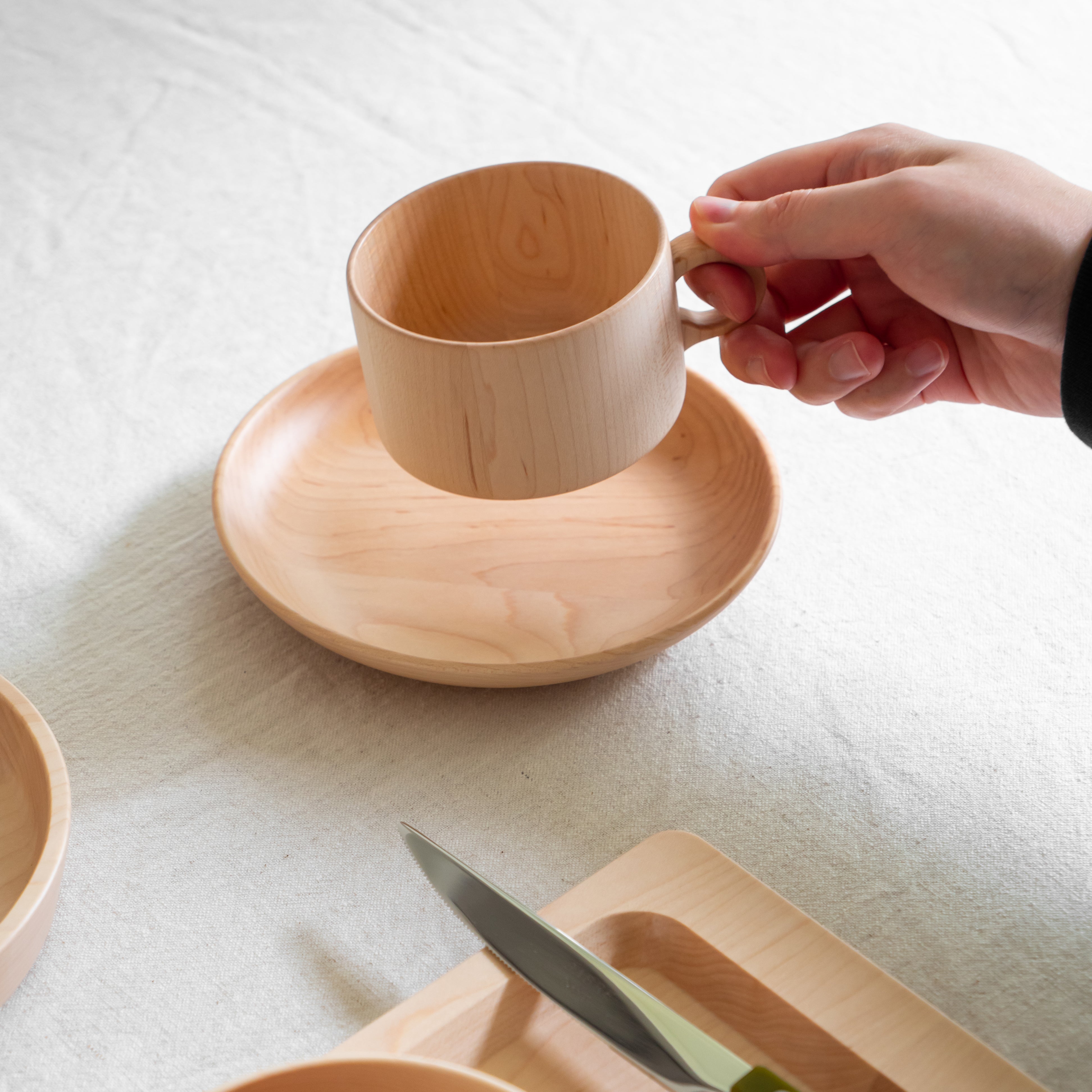 Taffeta Natural Maple Coffee Cup