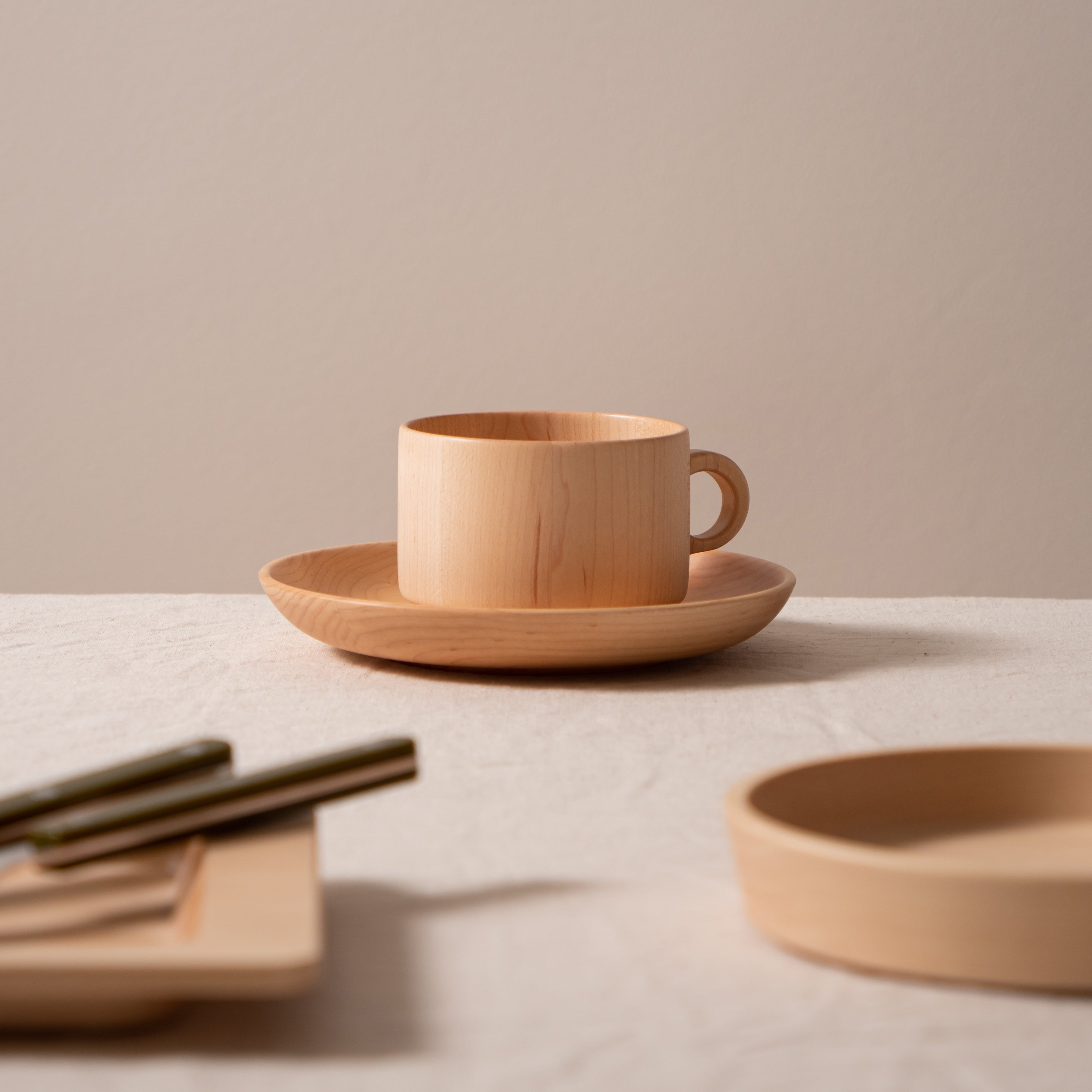 Taffeta Natural Maple Coffee Cup