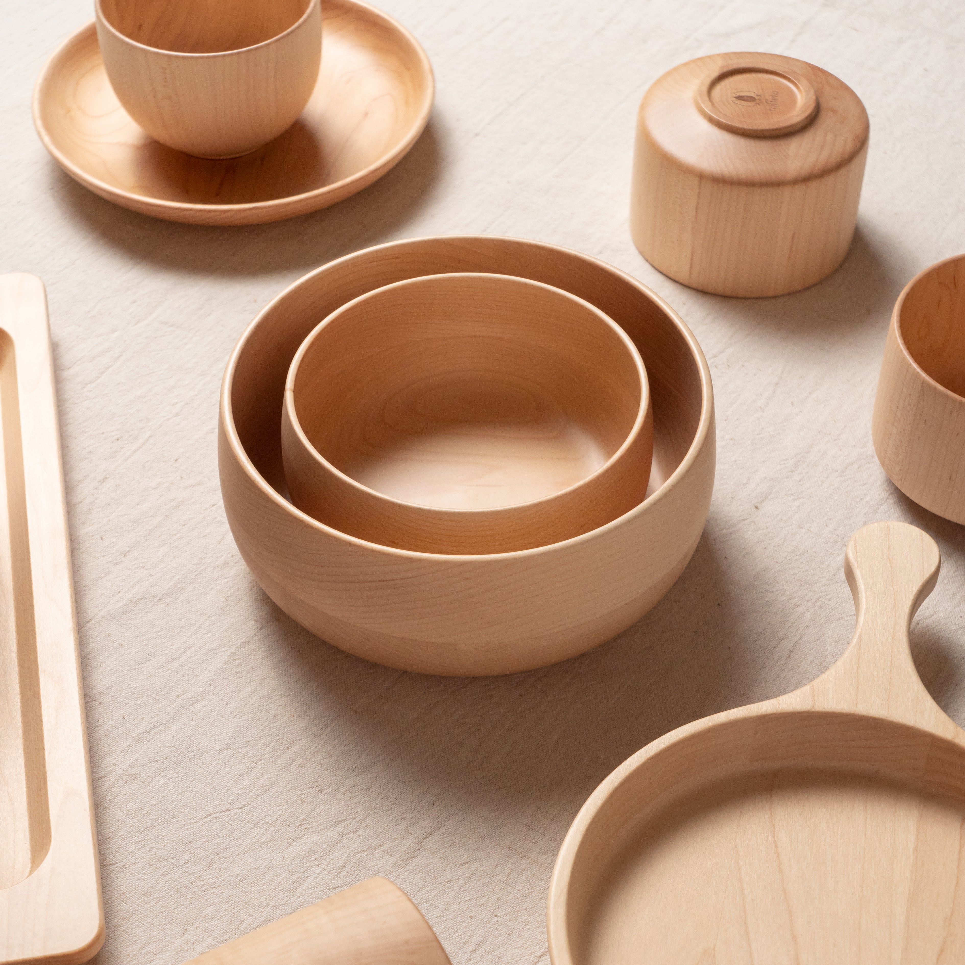 Taffeta Natural Maple Bowl