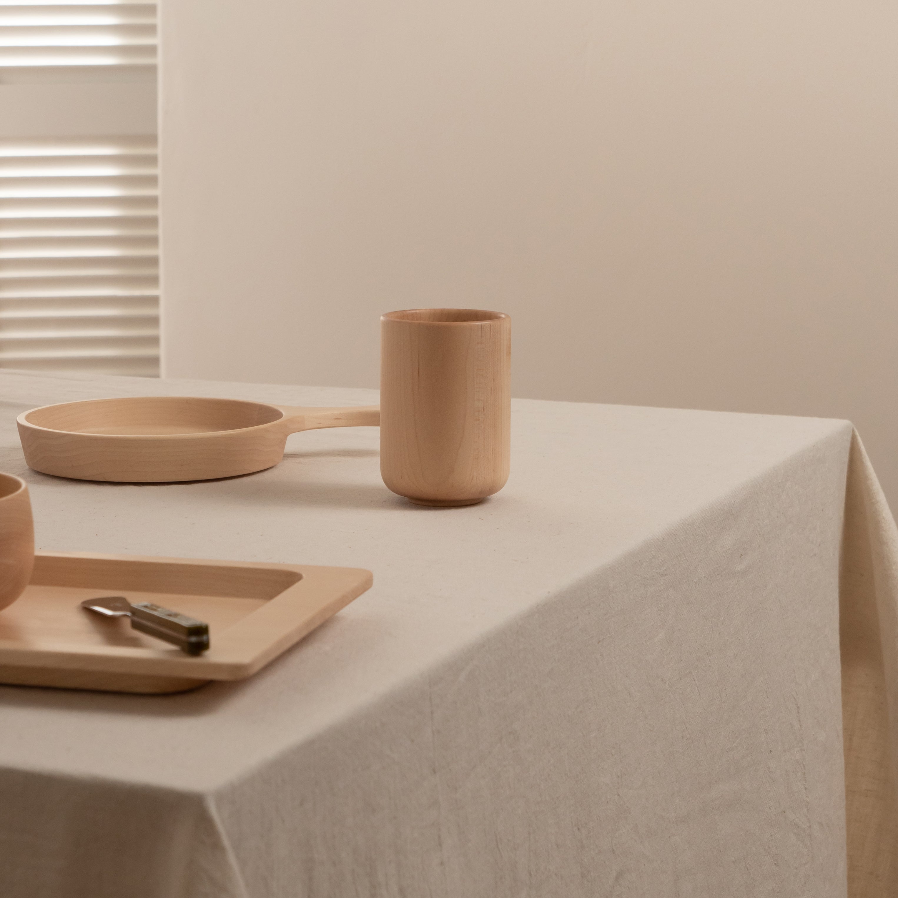 Taffeta Natural Maple Tray