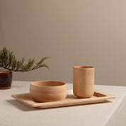 Taffeta Natural Maple Tumbler/Tea Cup