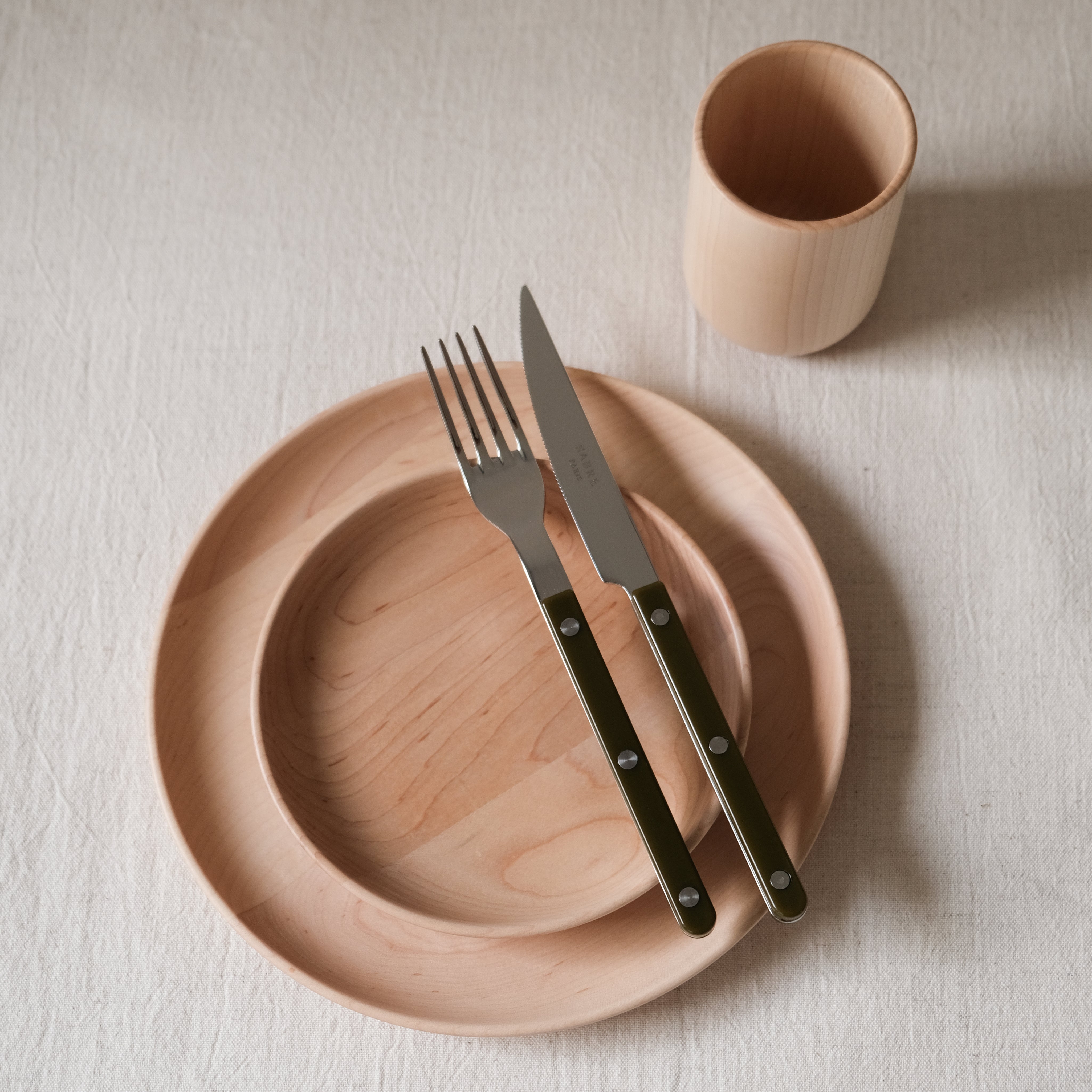 Taffeta Natural Maple Depth Plate