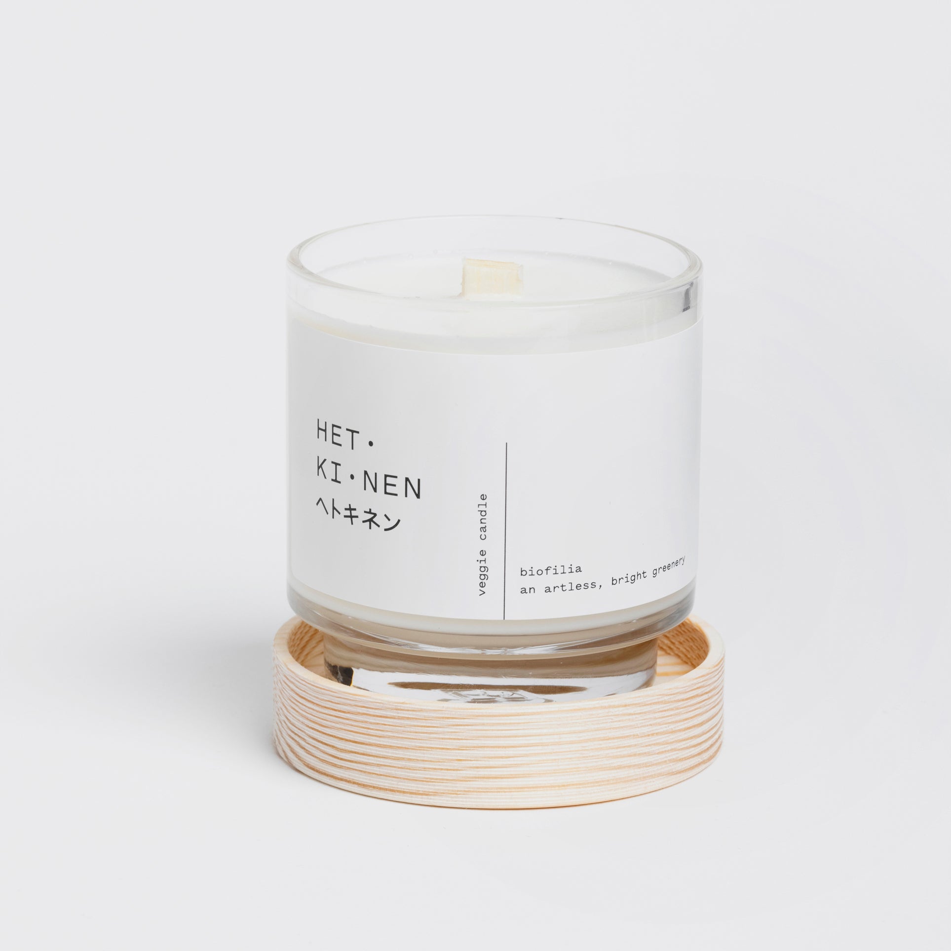 Hetkinen Veggie Candle Biofilia Round